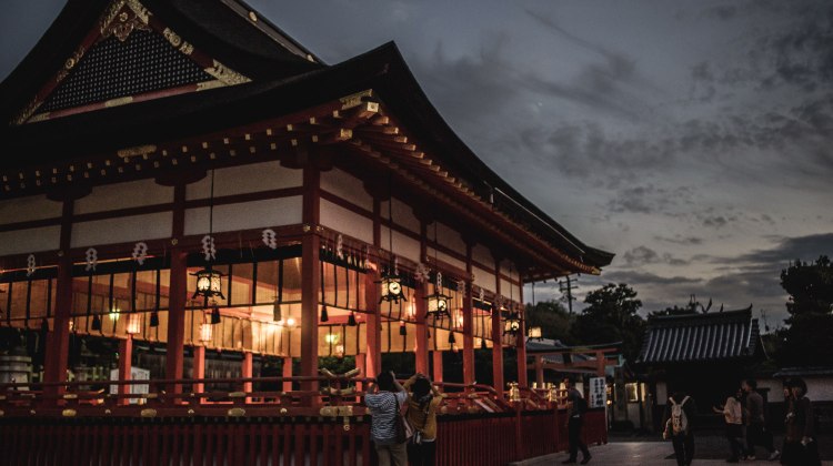 Fushimi Inari in the evening